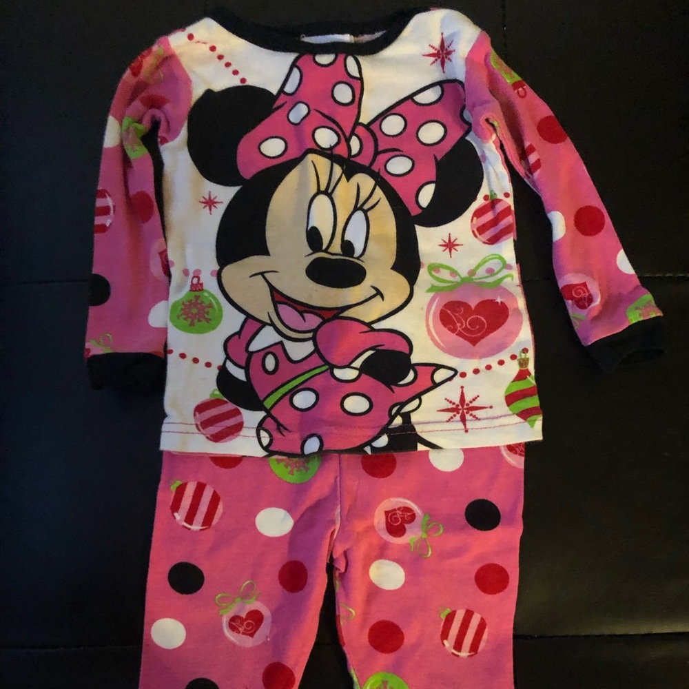 BIG SAVE! LOT of 4 EUC- PJs 12m Disney/Joe Boxer